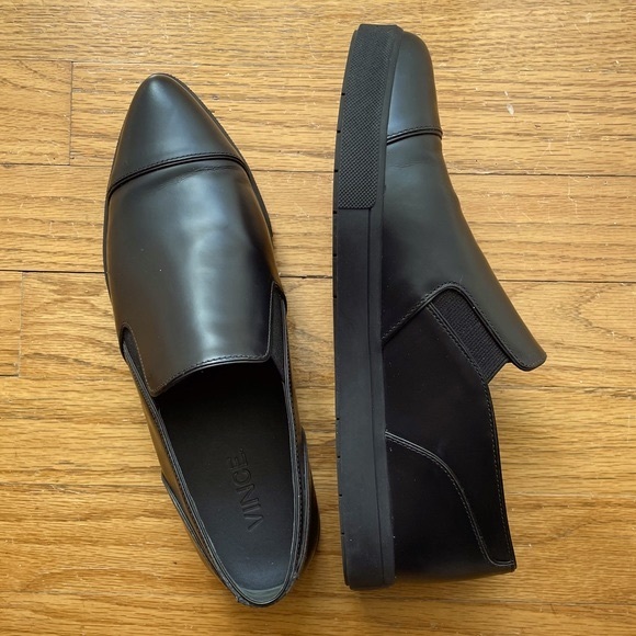 Vince Shoes - Vince Black Paeyre Sneakers